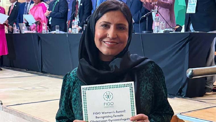 ڈاکٹر عائشہ گائنی عالمی ادارے فیگوکی  رکن بننے والی پہلی پاکستانی خاتون