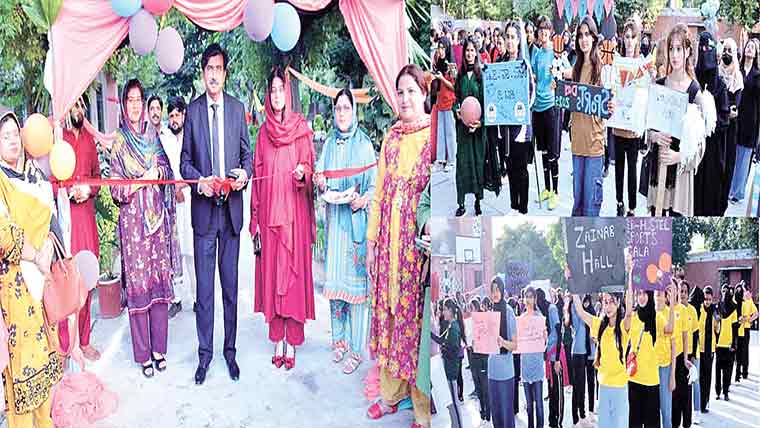 زرعی یونیورسٹی میں انٹر ہاسٹل سپورٹس گالا کا افتتاح کردیاگیا