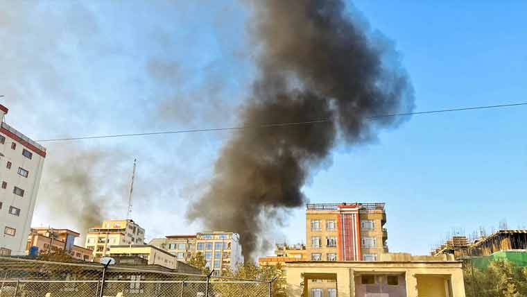 کابل میں دھماکے 5ہلاک ،35زخمی 