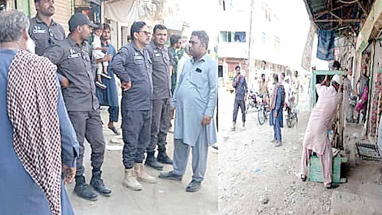 میلسی:پیرا فورس کا تجاوزات کے خاتمے کیلئے گرینڈ آپریشن