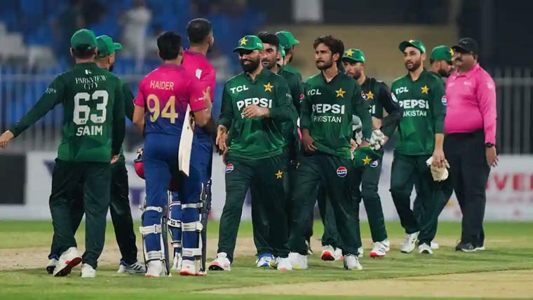 ٹرائی سیریز،یو اے ای کو ہرا کر پاکستان فائنل میں داخل