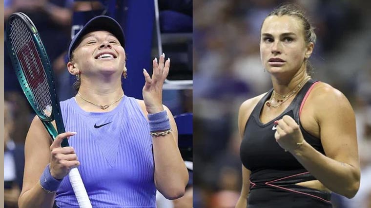 یو ایس اوپن، سبالینکا اور امانڈا فائنل میں پہنچ گئیں 