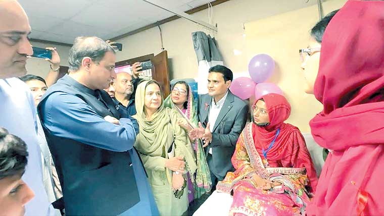 عباسی اسپتال میں خواتین کیلئے خصوصی ہیموفیلیا وارڈ کاافتتاح