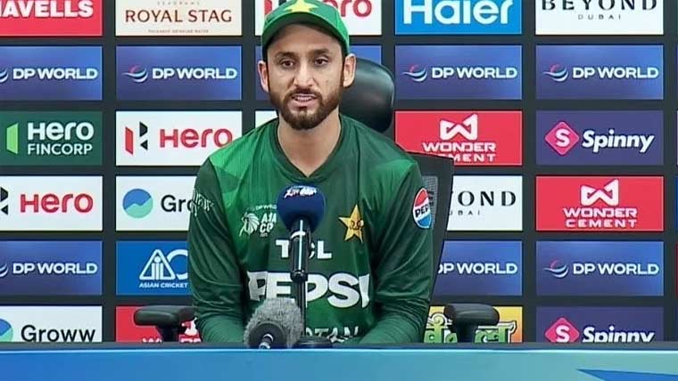  بھارت نے ہماری نہیں کھیل کی توہین کی : سلمان علی آغا 