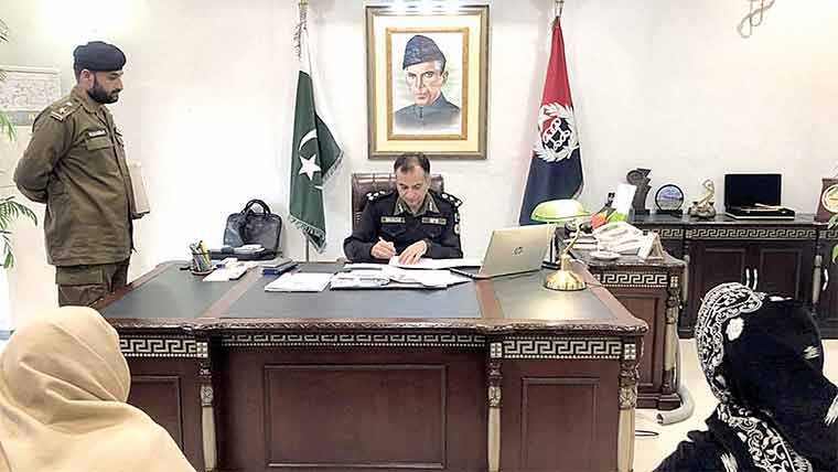  آر پی او آفس میں میں کھلی کچہری 