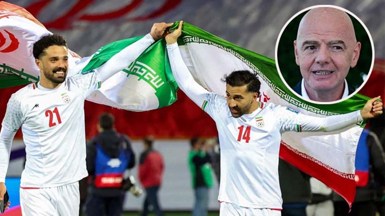  ایران ورلڈکپ میں شرکت کرے گا، فیفا صدرکا اعلان 