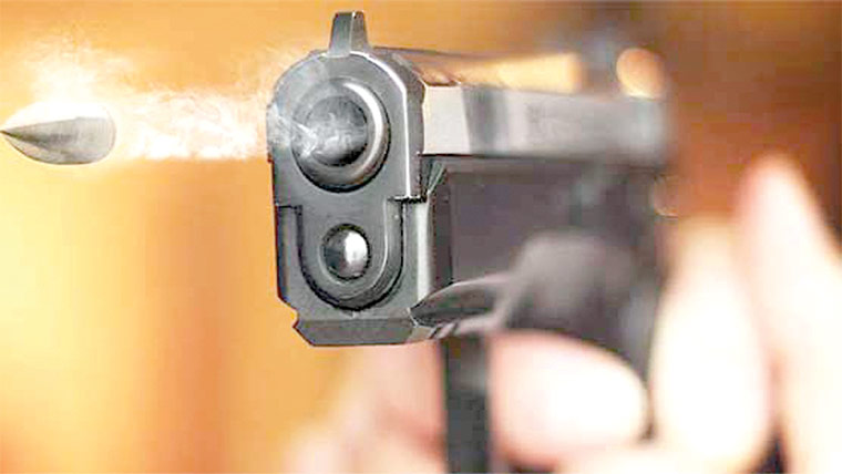 پیزا شاپ پرفائرنگ ، ایک زخمی 