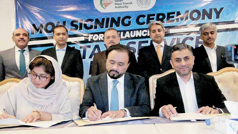 ای وی ٹیکسی سروس کے آغاز کے لیے مفاہمت