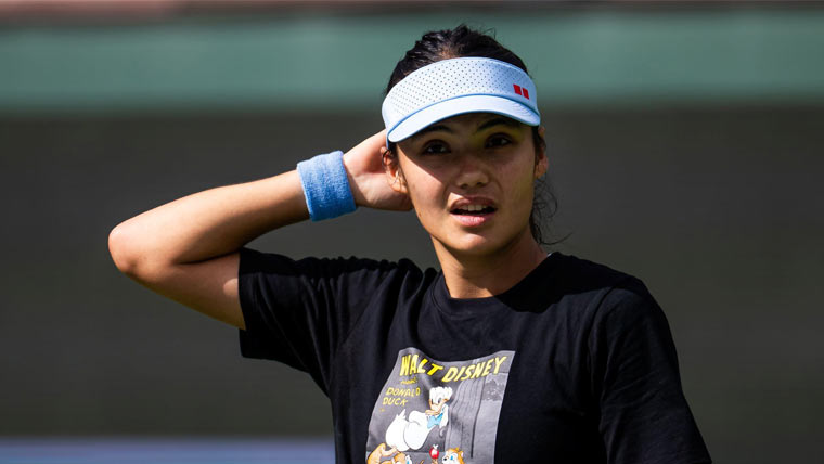 برطانوی ٹینس سٹار ایما راڈوکانو لنز اوپن سے دستبردار