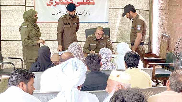 کھلی کچہری، مسائل کے حل کی ہدایت، واٹس ایپ سہولت متعارف