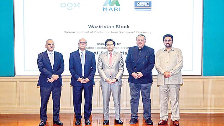 وزیرستان کے گیس کنویں  سے پیداوار شروع