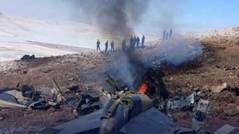 کریمیا :روسی فوجی طیارہ  گر کر تباہ ، 29افراد ہلاک