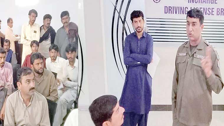  ڈرائیونگ لائسنسوں کا اجراء  خالصتاً میرٹ اور شفافیت کی بنیاد  پر کیا جا رہا ،ڈی آئی جی ٹریفک 