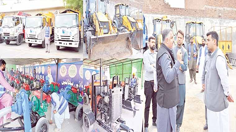 مون سون سے قبل مشینری کو مکمل فعال رکھنے کی ہدایت