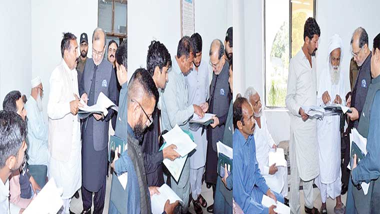 اوپن ڈور پالیسی ، شہریوں کے مسائل حل کرنے کی ہدایت