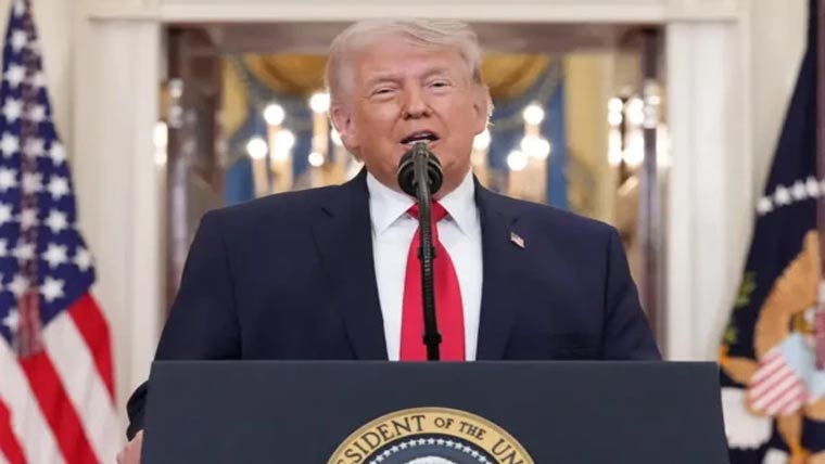 ٹرمپ نے اپنے حامیوں  سے گلوکار براس اسپرنگس ٹین  کا بائیکاٹ کرنے کا کہہ دیا