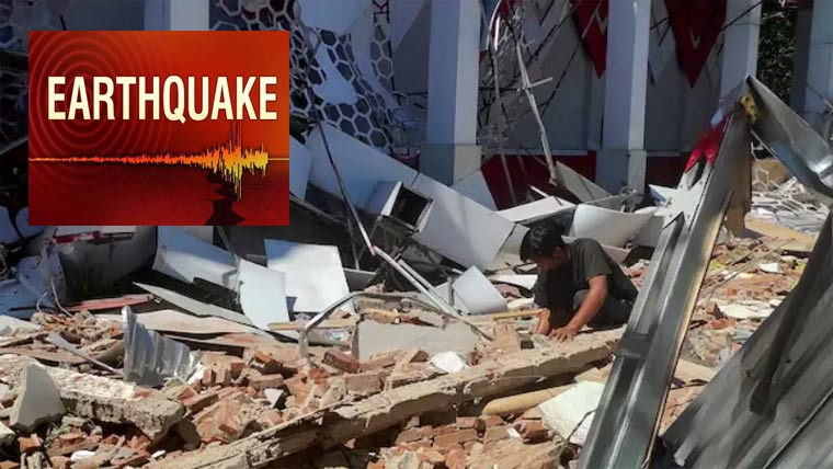 انڈونیشیا : 7 اعشاریہ 8 شدت  کا زلزلہ، ایک شخص ہلاک ،عمارتوں  کو نقصان ،سونامی الرٹ جاری