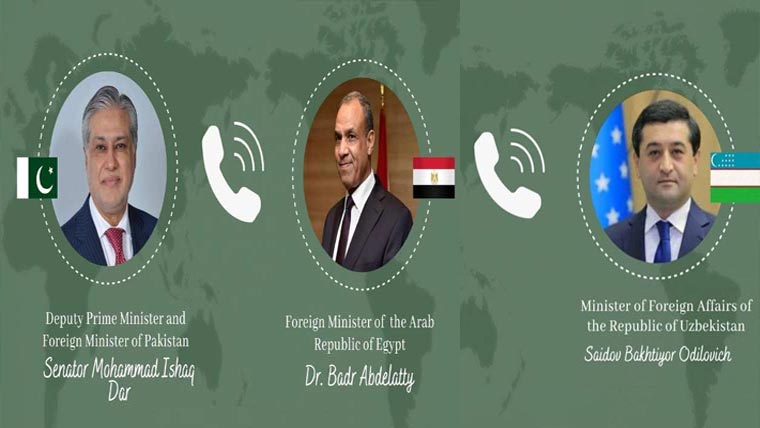 مصر، ازبکستان کی پاک چین 5 نکاتی امن فارمولا کی حمایت