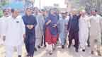  ڈپٹی کمشنر گجرت کاممبر صوبائی اسمبلی کے ہمراہ دلنوالہ کا دورہ 