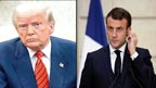 ٹرمپ کے فرانسیسی صدر کو بیوی سے مار کھانے کے طعنے