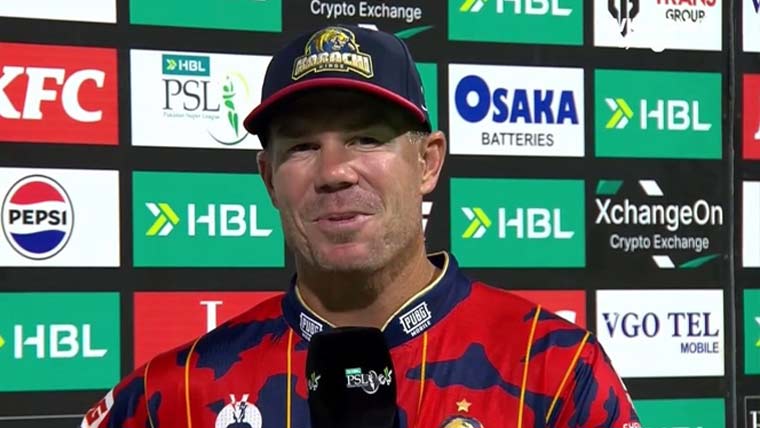 اجے جدیجہ کی پروپیگنڈا ٹویٹ پر ڈیوڈ وارنر کا کرارا جواب 