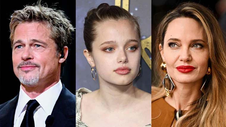 اینجلینا جولی اور بریڈ پٹ کی بیٹی بھی سٹار بن گئیں