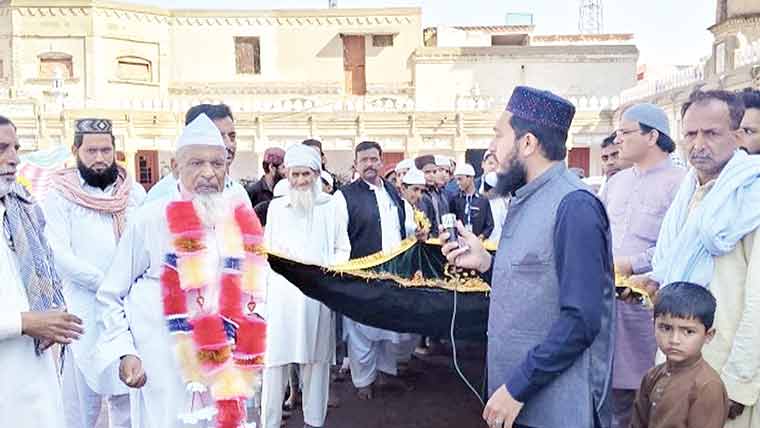  مجلس حزب الانصار کے جلسہ میں اتحادِ امت پر زور، چادر پوشی