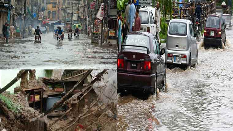 بارشیں جاری، مختلف واقعات میں باپ بیٹی سمیت مزید 13 افراد جاں بحق 