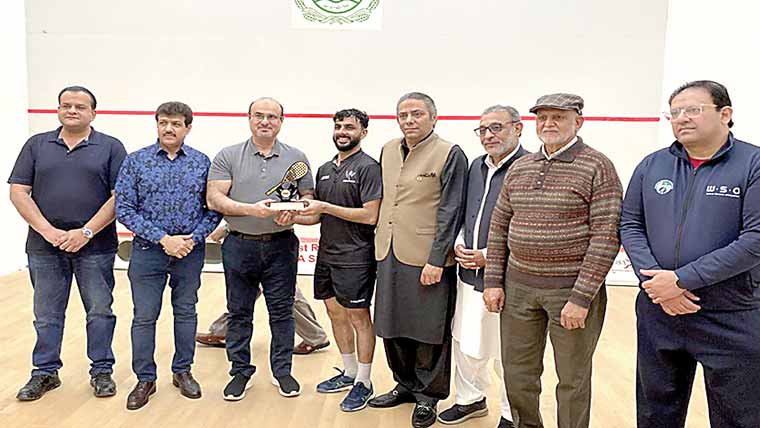  راولپنڈی پی ایس اے سکواش ٹورنامنٹ طیب اسلم کے نام 