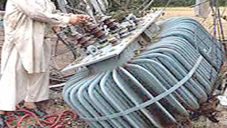 لاکھوں مالیت کا ٹرانسفارمر اچور