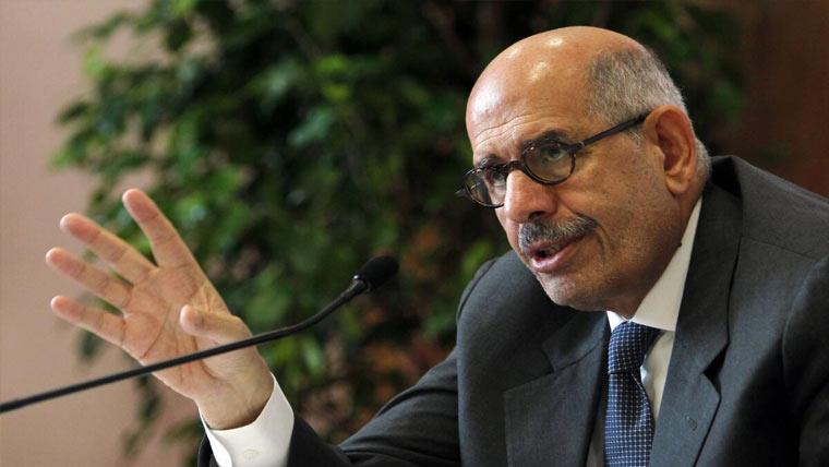 خلیجی ممالک ٹرمپ کو خطے کو ’’آگ کے گولے ‘‘میں تبدیل  کرنے سے روکیں ـ:البرادعی 