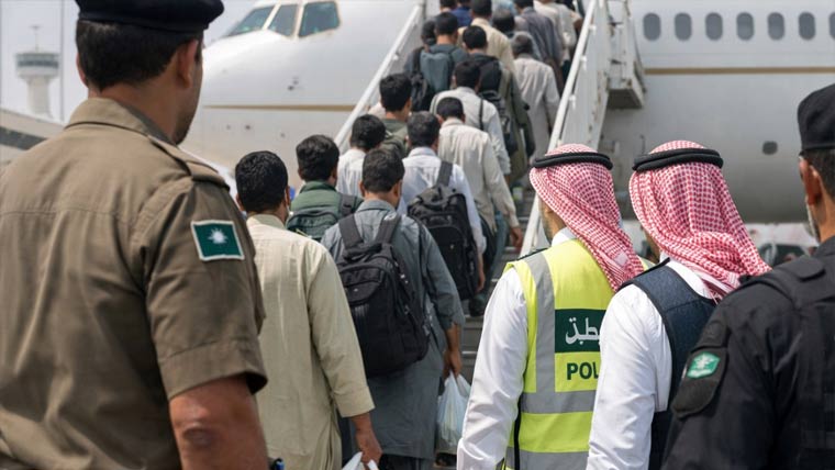 سعودی عرب :ایک ہفتے میں 6  ہزار غیر قانونی تارکین ملک بدر