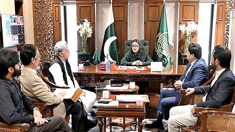  عظمیٰ بخاری سے سری لنکن اعزازی قونصل  جنرل کی ملاقات ،عوامی روابط پرگفتگو