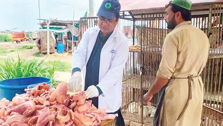  میانوالی میں مختلف فوڈ بزنس  کے معائنے اور جرمانے 