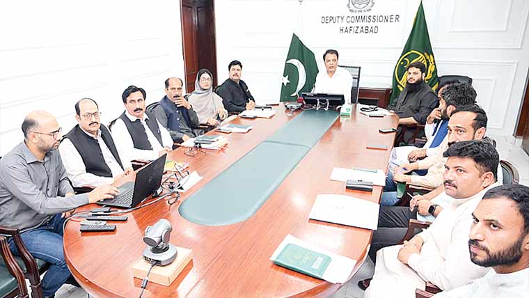 نالوں کی صفائی ‘ اطراف میں تجاوزات خاتے کا حکم 