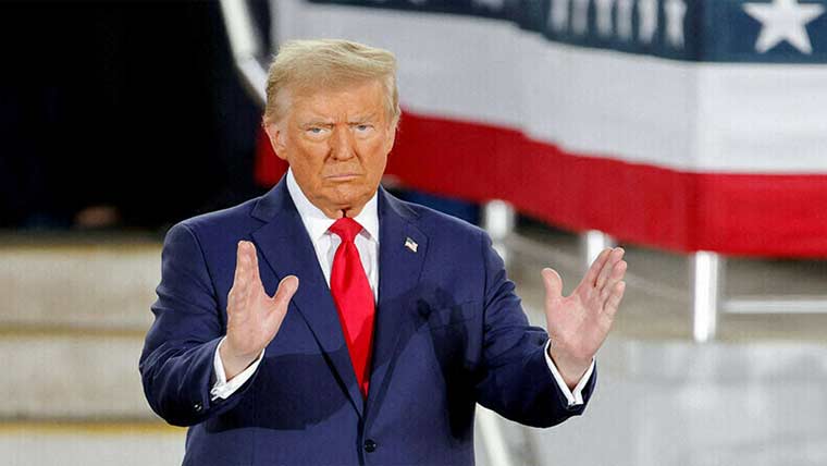 ایران کو جوہری ہتھیاروں کے  حصول سے نہ روکتے تو آج  اسرائیل ختم ہوچکا ہوتا:ٹرمپ