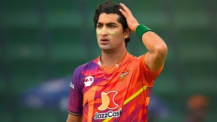 نسیم شاہ انجرڈ سپر لیگ سے غیر معینہ مدت کیلئے باہر