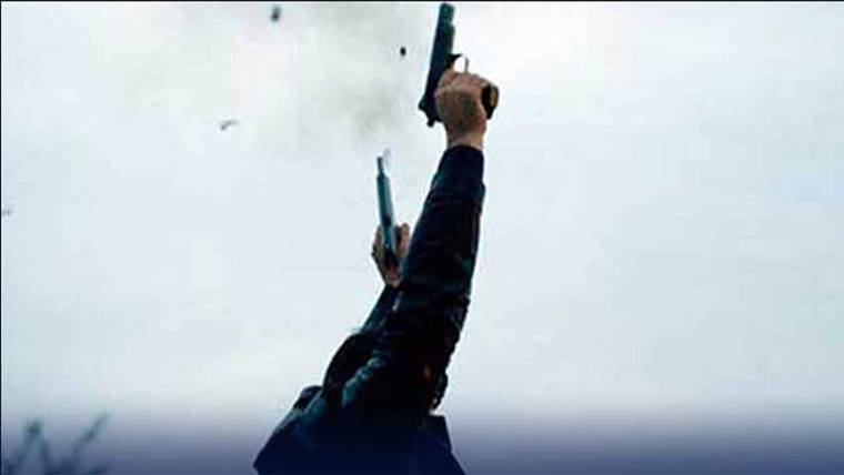 ہوائی فائرنگ کرنے  والے شہری کو گرفتار کر لیا 