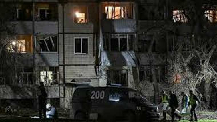 یوکرین پر روسی حملے ، 3ہلاک  ہزاروں افراد بجلی سے محروم