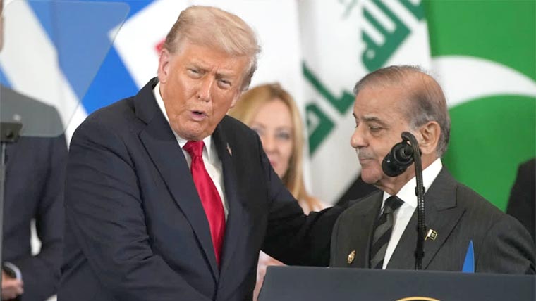 ٹرمپ کا ایک بار پھر  شہباز شریف کا تذکرہ 