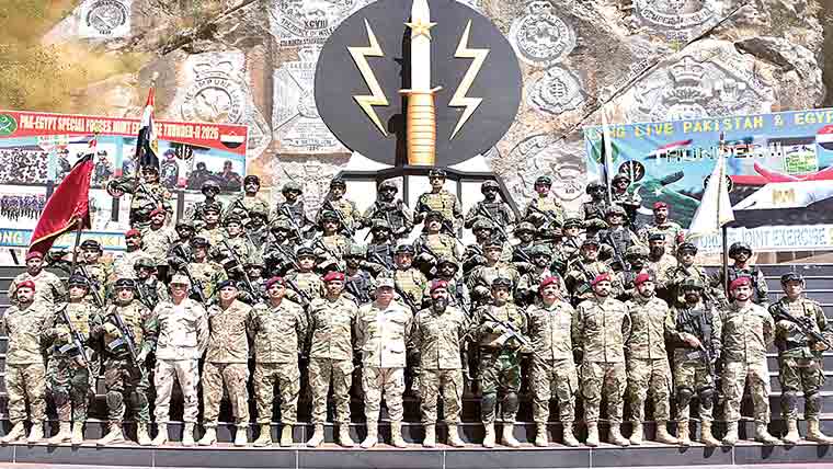 پاک ، مصر مشترکہ انسداد دہشتگردی مشق تھنڈرII کا آغاز 