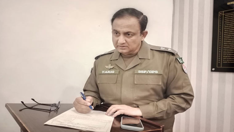 ایس ایس پی آپریشنز کی کھلی  کچہری ،شہریوں کی شکایات سنیں 