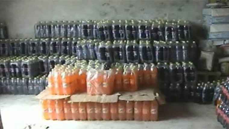 جعلی کولڈڈرنکس بنانے والی2فیکٹریاں سیل