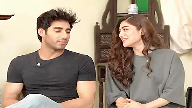 دوستی کی وجہ سے حنا سے رومانوی  مناظرمیں آسانی رہی:علی رضا