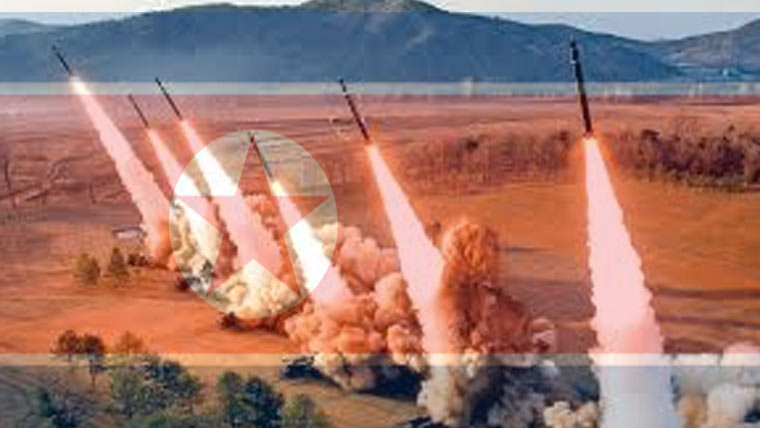 شمالی کوریا کا جاپانی سمندر کی  جانب بیلسٹک میزائلز کا تجربہ