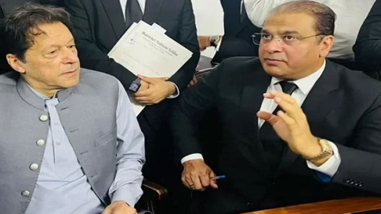 عمران خان سے وکیل کی ملاقات:ہنگامہ آرائی پر پی ٹی آئی ارکان اسمبلی سمیت 1400 افراد پر مقدمہ