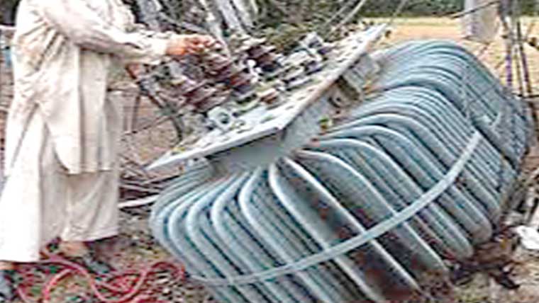  واپڈا کے دوٹرانسفارمر چوری 