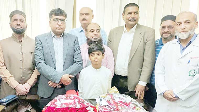 ایم ایس سوشل سکیو رٹی ہسپتال ڈاکٹر  قاسم مقبول نے چارج لے لیا 