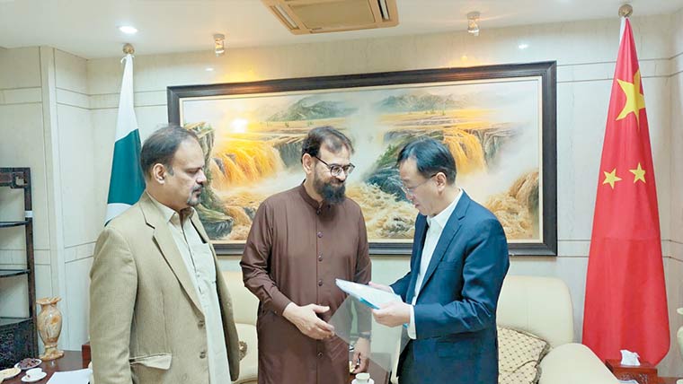 چینی قونصل جنرل کی انڈس اسپتال کی خدمات پر تعریف