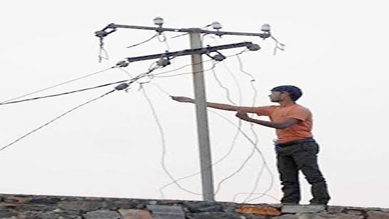 7 بجلی چور گرفتار